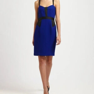 Milly Clarisse Dress Sz 8 Purple Vintage Bustier Cocktail Homecoming Formal EUC